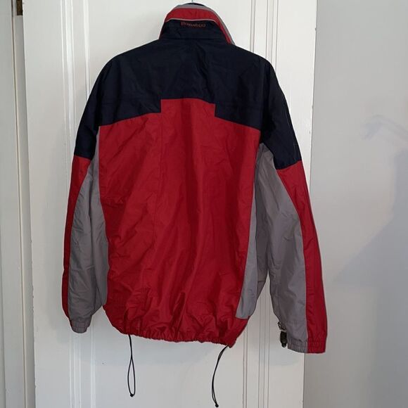 Columbia “Bugaboo” gray, red & black polyester/nylon jacket - Picture 7 of 11
